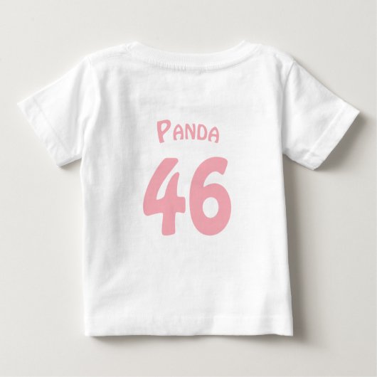 T-shirt Pour Bébé Chloe Uni (Dos)