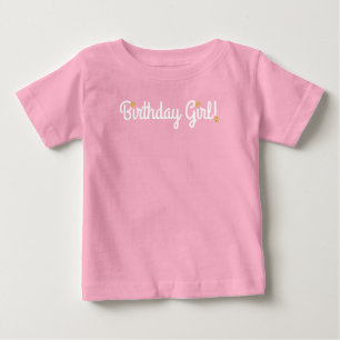 T-shirt Pour Bébé Chocolat Chip Cookie Enfants 1er Anniversaire Fêt