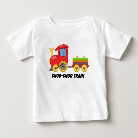 T-shirt Pour Bébé Choo choo Train Little Boys Chemise (Devant)