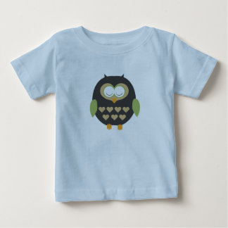 T-shirt Pour Bébé Chouette endormie