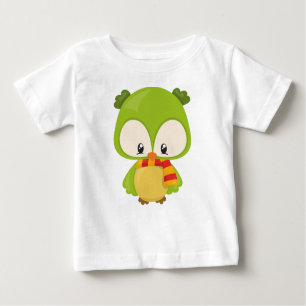 T-shirt Pour Bébé Chouette mignonne, Petite Chouette, Petite Chouett