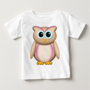 T-shirt Pour Bébé Chouette mûre pourpre - T-shirt bébé
