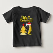 T-shirt Pour Bébé Christmas banana (Devant)