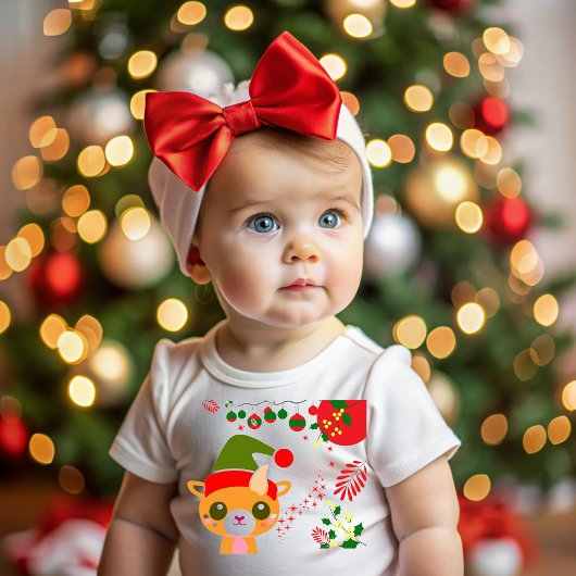 T-shirt Pour Bébé Christmas spirit