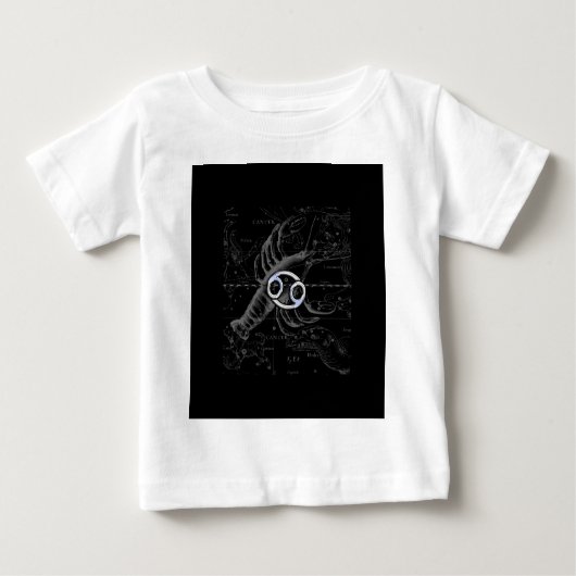 T-shirt Pour Bébé Chrome comme cancer Connexion Hevelius Engraving (Devant)