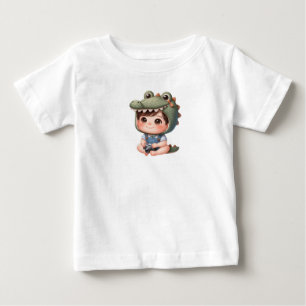 T-shirt Pour Bébé Chronique du crocodile