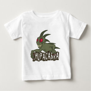 T-shirt Pour Bébé Chupacabra de bande dessinée