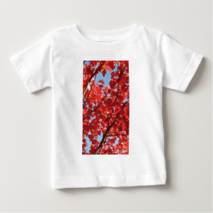 T-shirt Pour Bébé Chute rouge