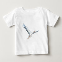cigogne blanche volant