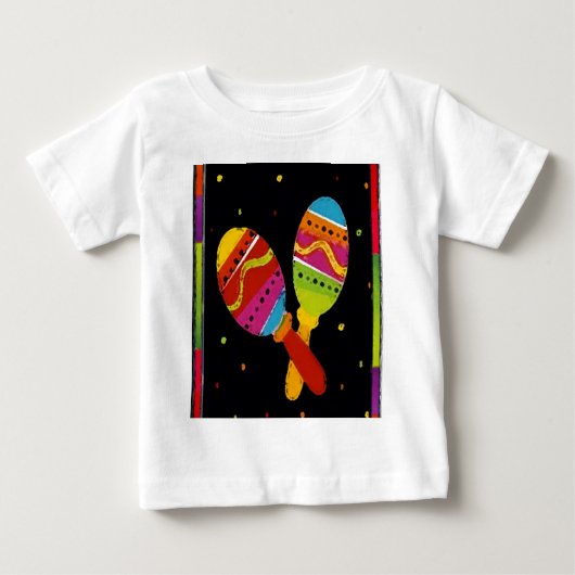T-shirt Pour Bébé Cinco De Mayo (Devant)