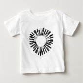 T-shirt Pour Bébé CircleCombs122410 (Devant)