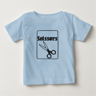 T-shirt Pour Bébé Ciseaux