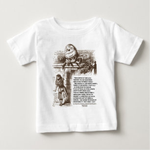 T-shirt Pour Bébé Citation de conversation du pays des merveilles