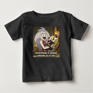 T-shirt Pour Bébé Citation de dessin animé drôle graphique bébé jers