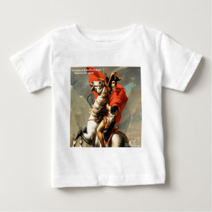 T-shirt Pour Bébé Citation Napoléon & "Leader"