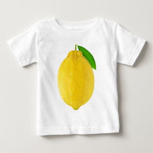 T-shirt Pour Bébé Citron (Devant)