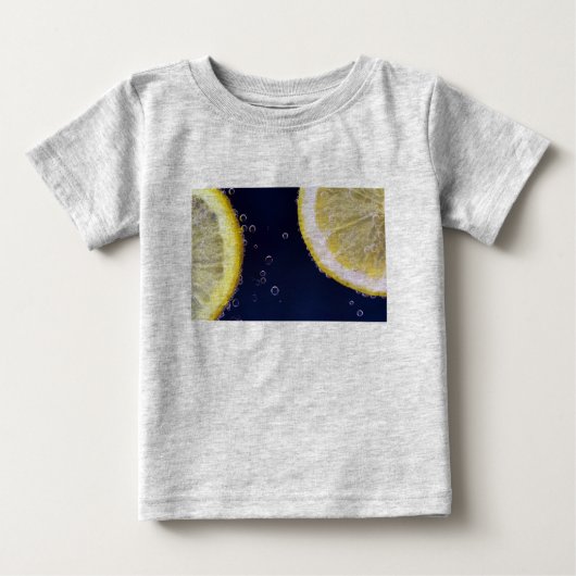 T-shirt Pour Bébé Citron (Devant)