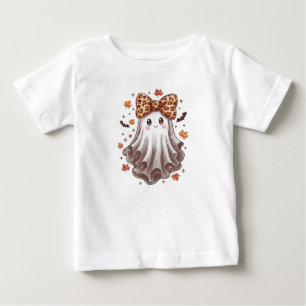 T-shirt Pour Bébé Citrouille d'Halloween Sorcière Mignonne Élément S