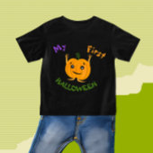 T-shirt Pour Bébé Citrouille drôle