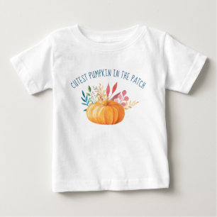 T-shirt Pour Bébé Citrouille le plus précis dans le patch