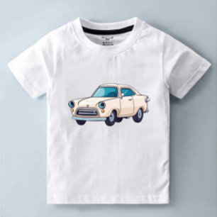 T-shirt Pour Bébé City Car Modern Cute Kids