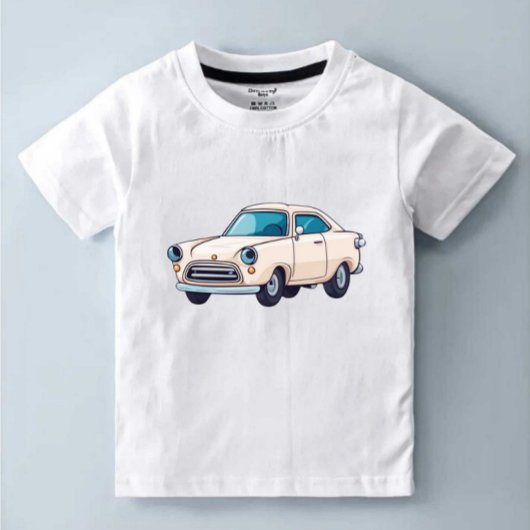 T-shirt Pour Bébé City Car Modern Cute Kids