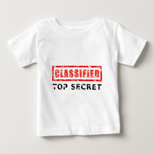 T-shirt Pour Bébé Clair Top Secret (Devant)
