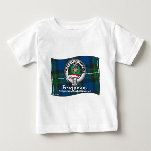T-shirt Pour Bébé Clan de Ferguson (Devant)