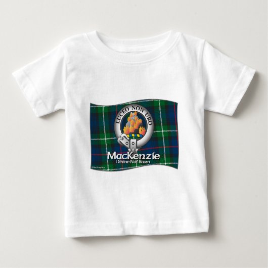 T-shirt Pour Bébé Clan du Mackenzie (Devant)