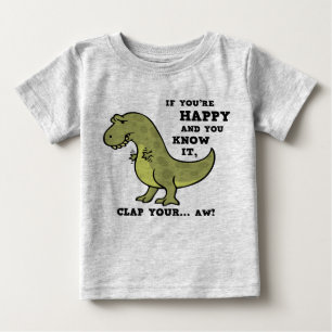 T-shirt Pour Bébé Clap T-Rex II