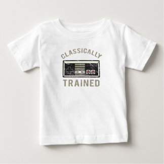 T-shirt Pour Bébé Classically Trained Retro Gaming Video Game Contro