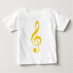 T-shirt Pour Bébé Clé de Sol