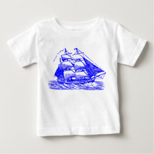 T-shirt Pour Bébé Clipper - Bleu