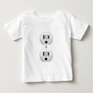 T-shirt Pour Bébé Cliquer sur le bouchon électrique pour Customiser 