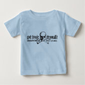 T-shirt Pour Bébé Cloison sèche toxique obtenue ? (Devant)