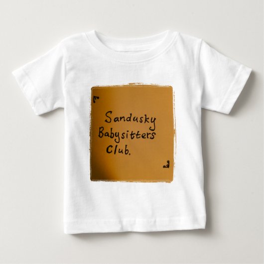 T-shirt Pour Bébé Club de babysitters de Sandusky (Devant)