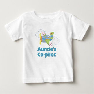 T-shirt Pour Bébé Co-pilote de Tante