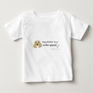 T-shirt Pour Bébé cocker spaniel