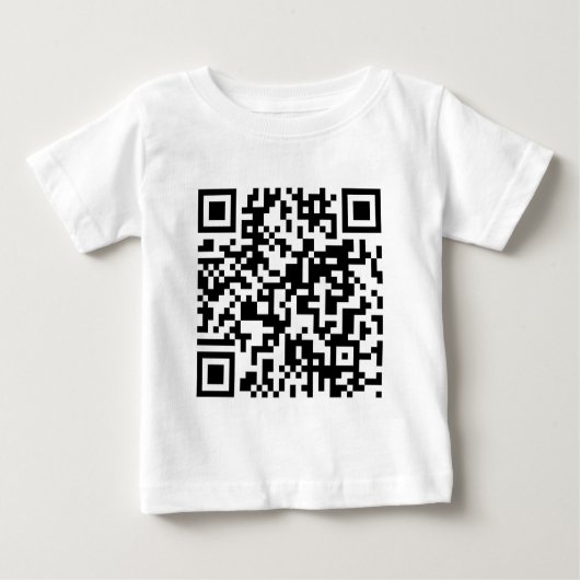 T-shirt Pour Bébé Code de QR (Devant)