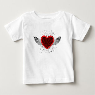 T-shirt Pour Bébé Coeur de l'aile