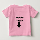 T-shirt Pour Bébé Coeur de pieuvre (Dos)