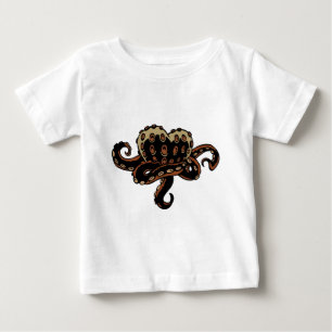 T-shirt Pour Bébé Coeur de Steampunk