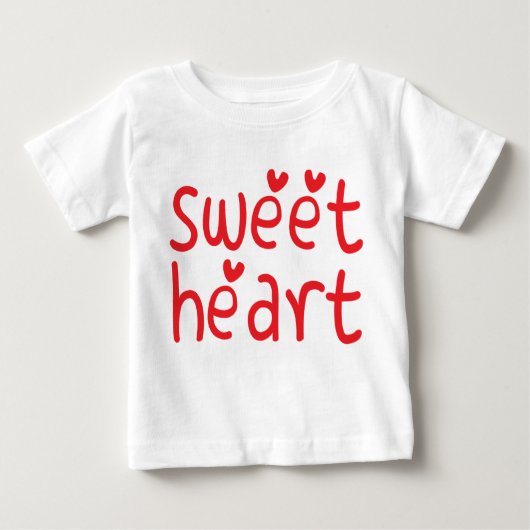 T-shirt Pour Bébé Coeur doux Bodysuit bébé (Devant)