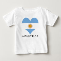 Coeur du drapeau argentin