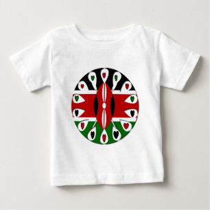 T-shirt Pour Bébé Coeurs du Kenya