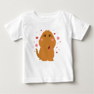 T-shirt Pour Bébé Coeurs et étoiles confortables Graphisme