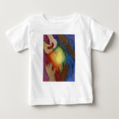 T-shirt Pour Bébé Coeurs & Mains Aimer Diversité Art Custom Chemise (Devant)