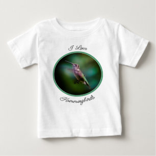 T-shirt Pour Bébé Colibri à gorge rubis - Photo originale