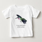 T-shirt Pour Bébé Colibri de Calliope avec le nom (Devant)