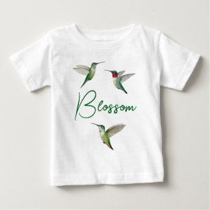 T-shirt Pour Bébé Colibri nord-américain personnalisé